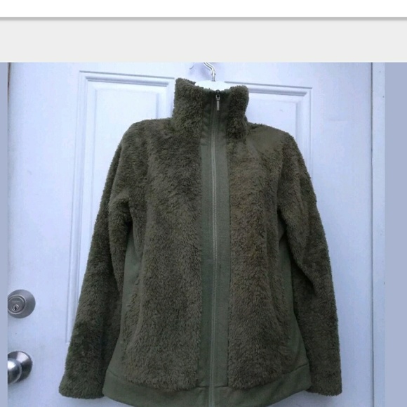 The North Face Jackets & Blazers - Womens Vintage Shaggy Green M Medium The North Fac